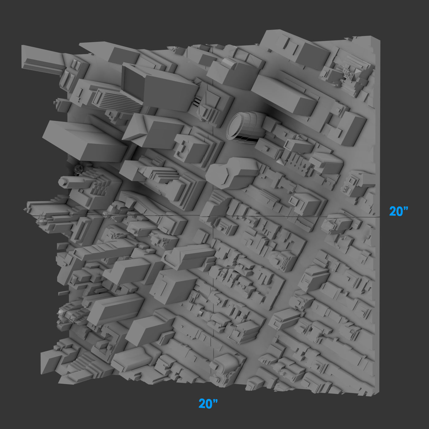 Custom Project Empire Sample Panel Group - 20" x 20"