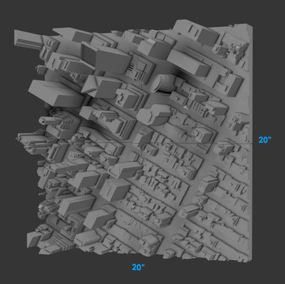 Custom Project Empire Sample Panel Group - 20" x 20"