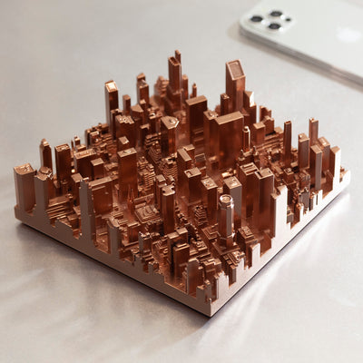 NYC 10-F St. Patrick's Cathedral - Copper Edition